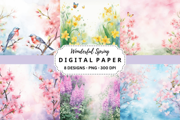 Breathe New Life into Your Projects with Spring Backgrounds