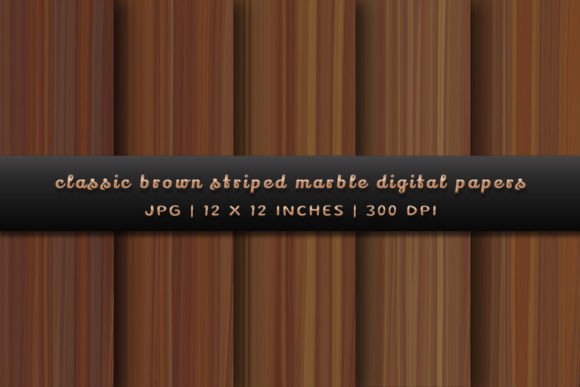 Classic Brown Striped Marble Backgrounds: A Designer's Go-To Asset