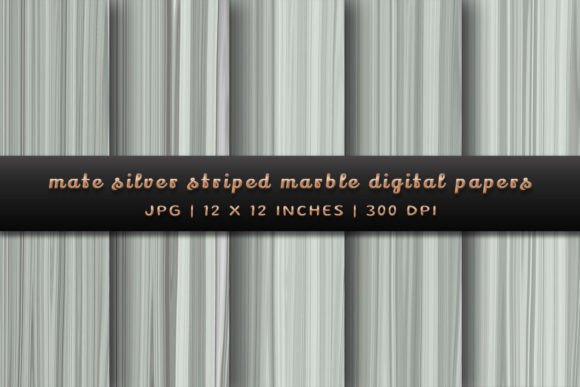 Elevate Projects with Mate Silver Striped Marble Backgrounds
