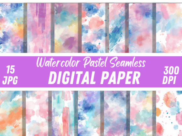 Embrace Gentle Elegance: The Allure of Pink Soft Watercolor Pastel Backgrounds