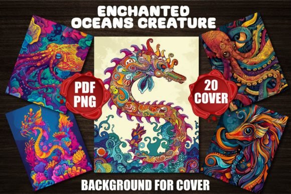 Enchanted Oceans Creature Backgrounds