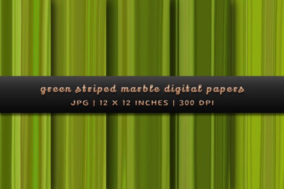 Green Striped Marble Backgrounds: A Fresh Take on Digital Design