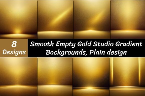 Mastering Visual Impact with Empty Gold Studio Gradient Backgrounds