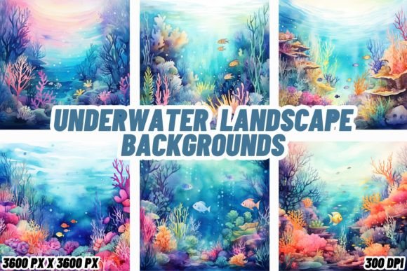 Subaquatic Serenity: 12 Enchanting Underwater Landscape Backgrounds