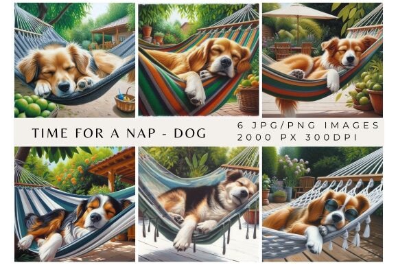 Time for a Nap - Dog Backgrounds: Elevate Your Projects with Charm