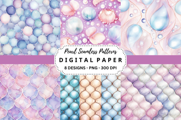 Unlocking Creative Potential with Pearl Seamless Patterns Backgrounds